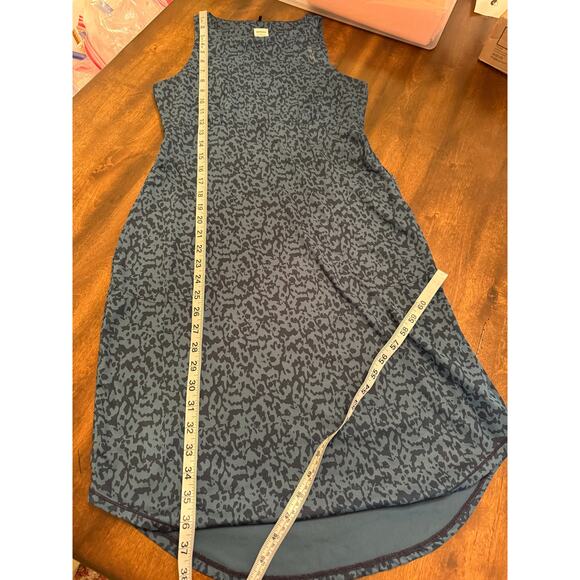 PrAna Women's Emerald Lake Sleeveless Dress Bluefin Wild Size Small Stretch - Picture 9 of 9